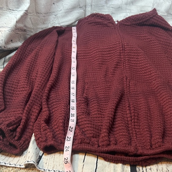 Culture Code Cozy Waffle Knit Zip-Up Hoodie - Picture 9 of 10